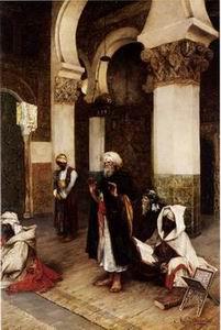 unknow artist Arab or Arabic people and life. Orientalism oil paintings 61